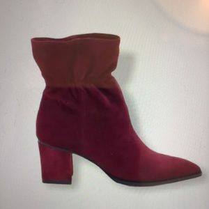 Sole Society Demetria Wine Slouchy Boot Size 7.5 NEW